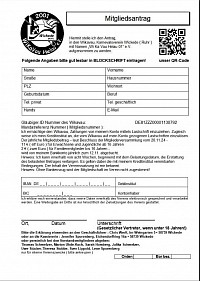 Mitgliedsantrag 2025